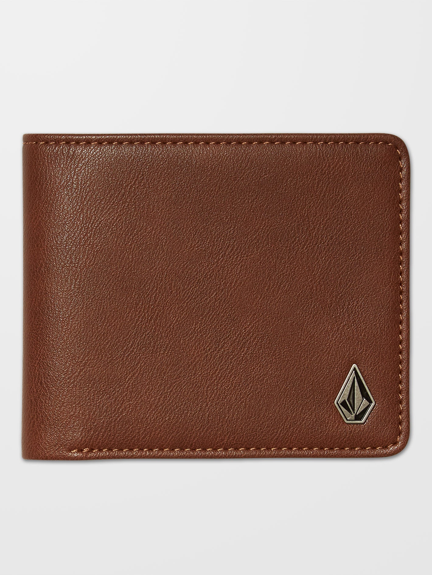 Slim Stone S Wallet - BROWN