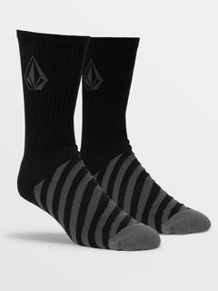 Vibes Socks - Asphalt Black