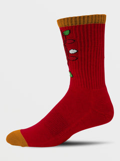 Vibes Socks - RIBBON RED (D6302003_RNR) [1]
