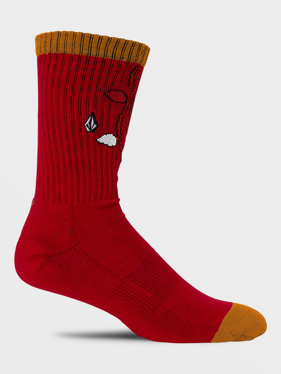 Vibes Socks - RIBBON RED (D6302003_RNR) [2]