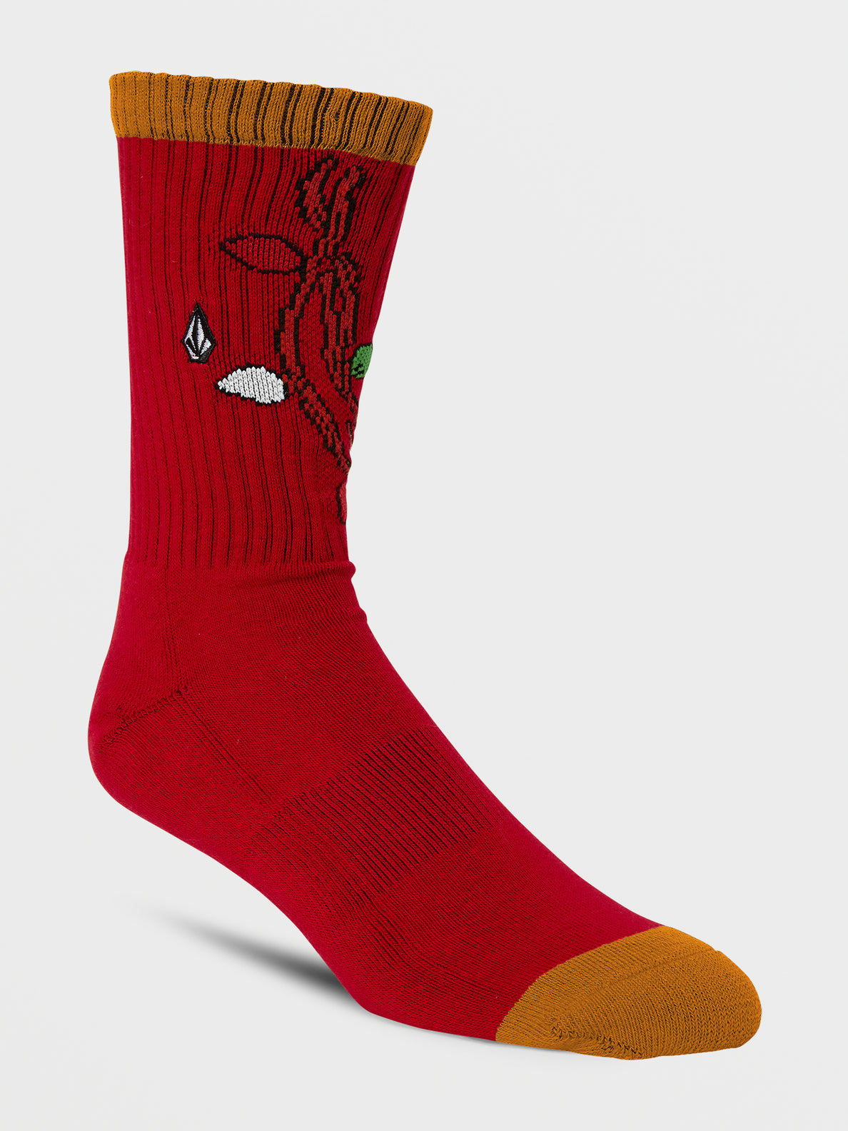 Vibes Socks - RIBBON RED (D6302003_RNR) [F]