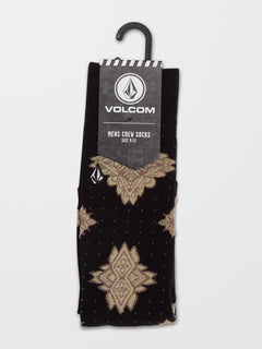 Grit Mandala Socks - NEW BLACK (D6312302_NBK) [1]