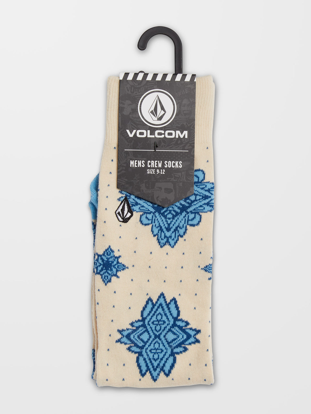 Grit Mandala Socks - WHITECAP GREY (D6312302_WCG) [1]