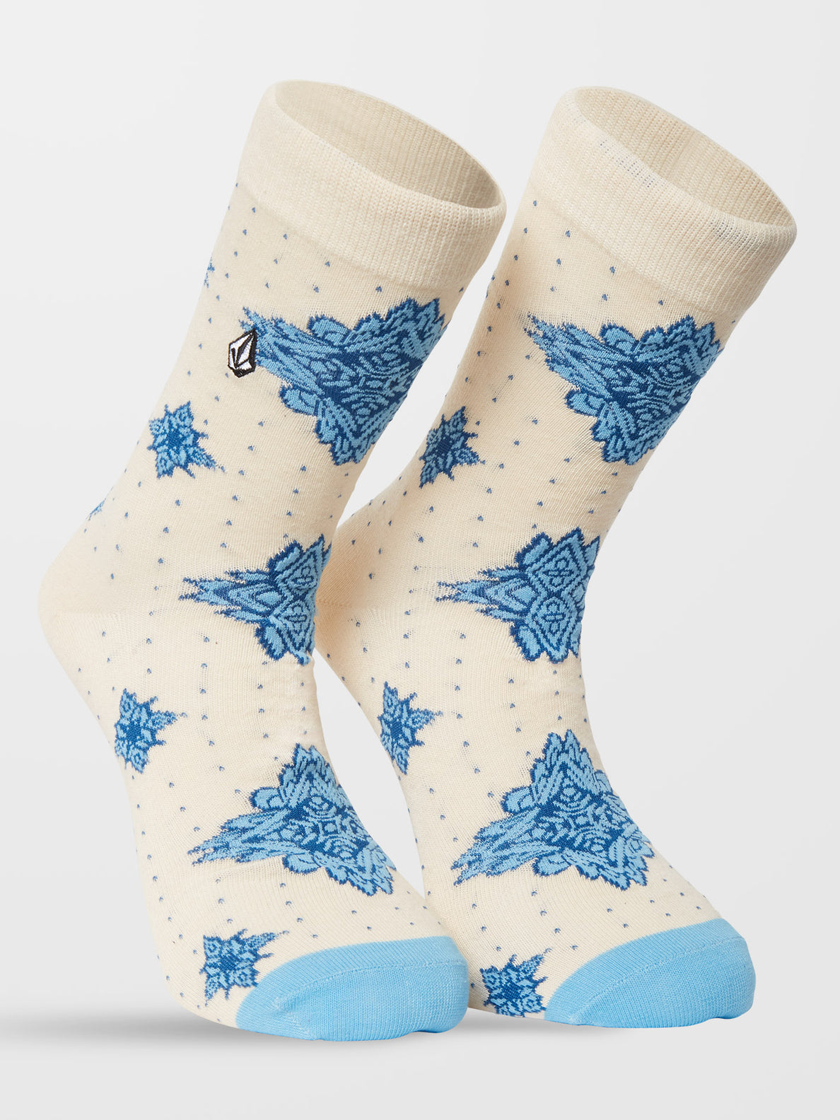 Grit Mandala Socks - WHITECAP GREY (D6312302_WCG) [F]