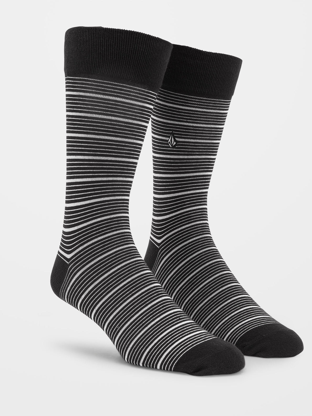 True Socks - BLACK WHITE (D6332202_BWH) [F]