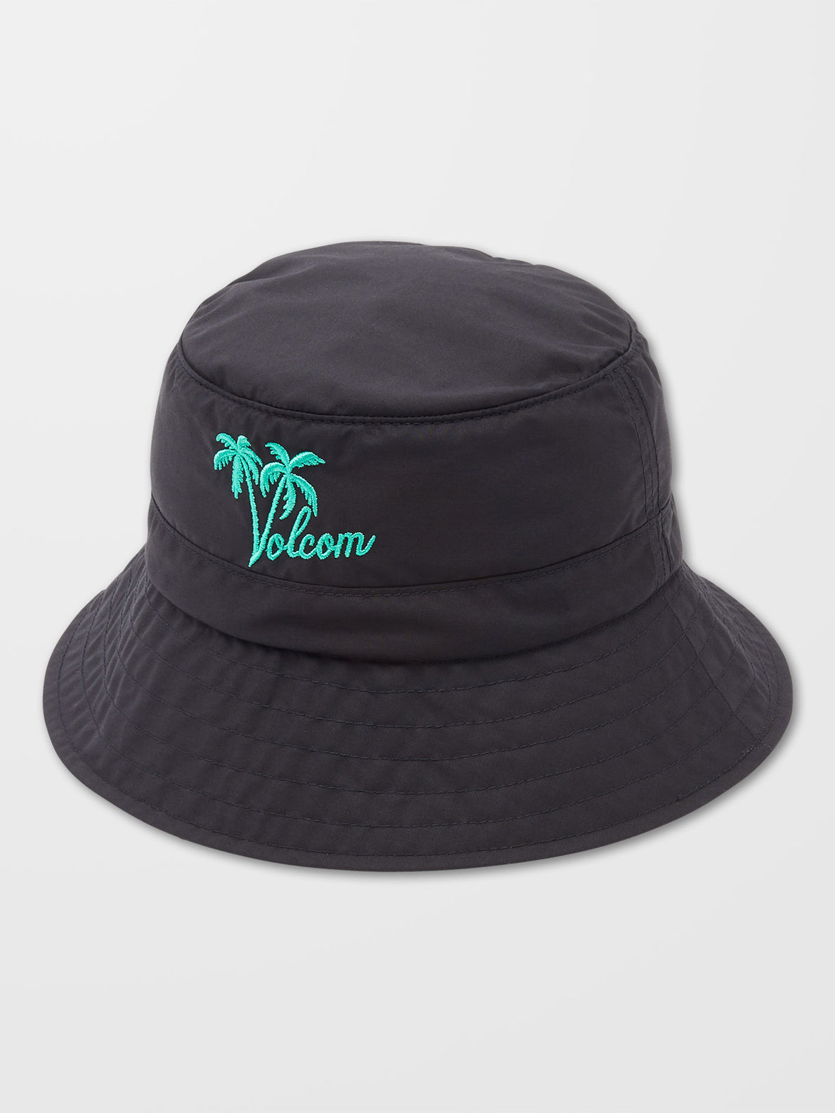 Kids black floppy hat 2025