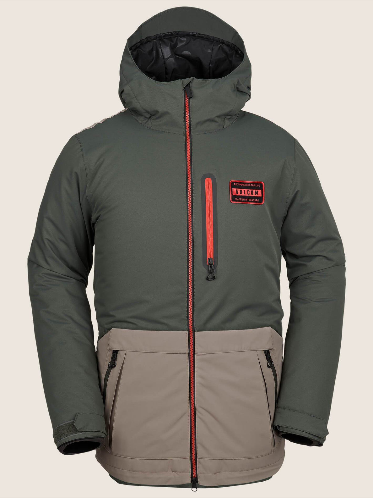 Analyzer Insulated Jacket Black Green