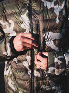 Mens Puff Puff Give Jacket - Gi Camo