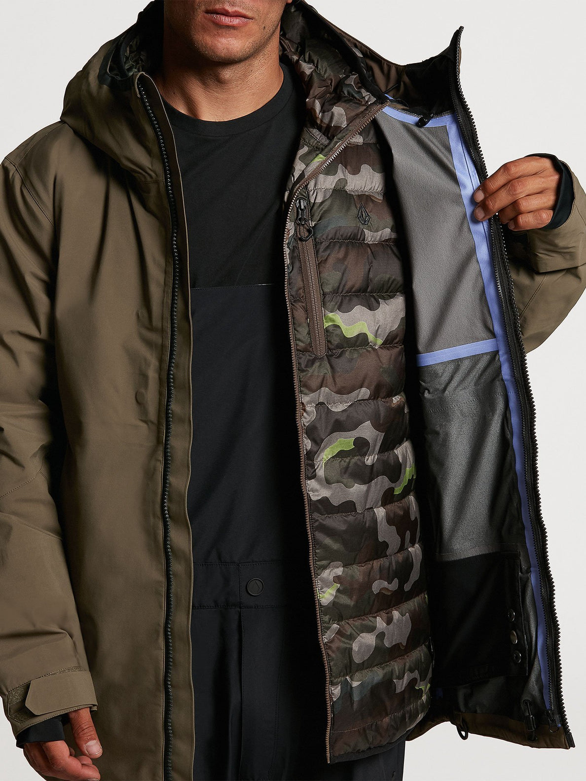 Volcom 3 in 1 jacket sale