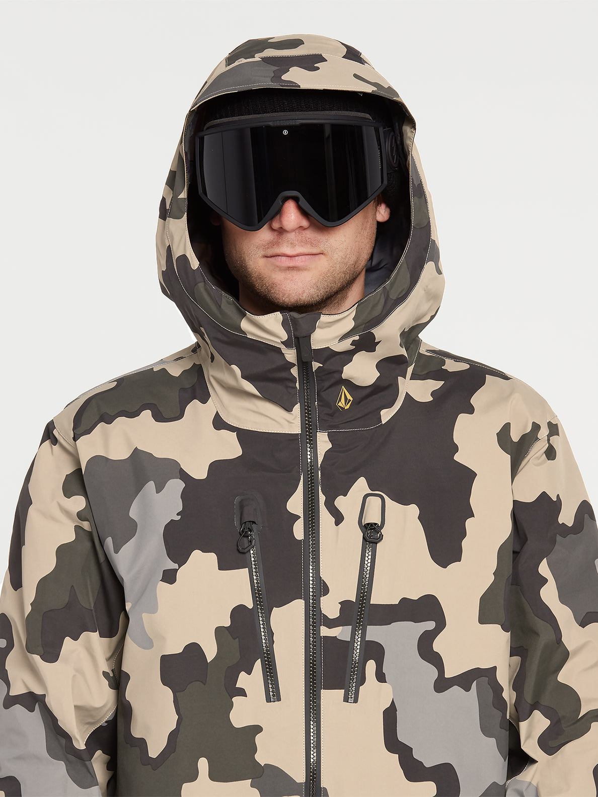 Volcom stone gore tex cheap jacket camo