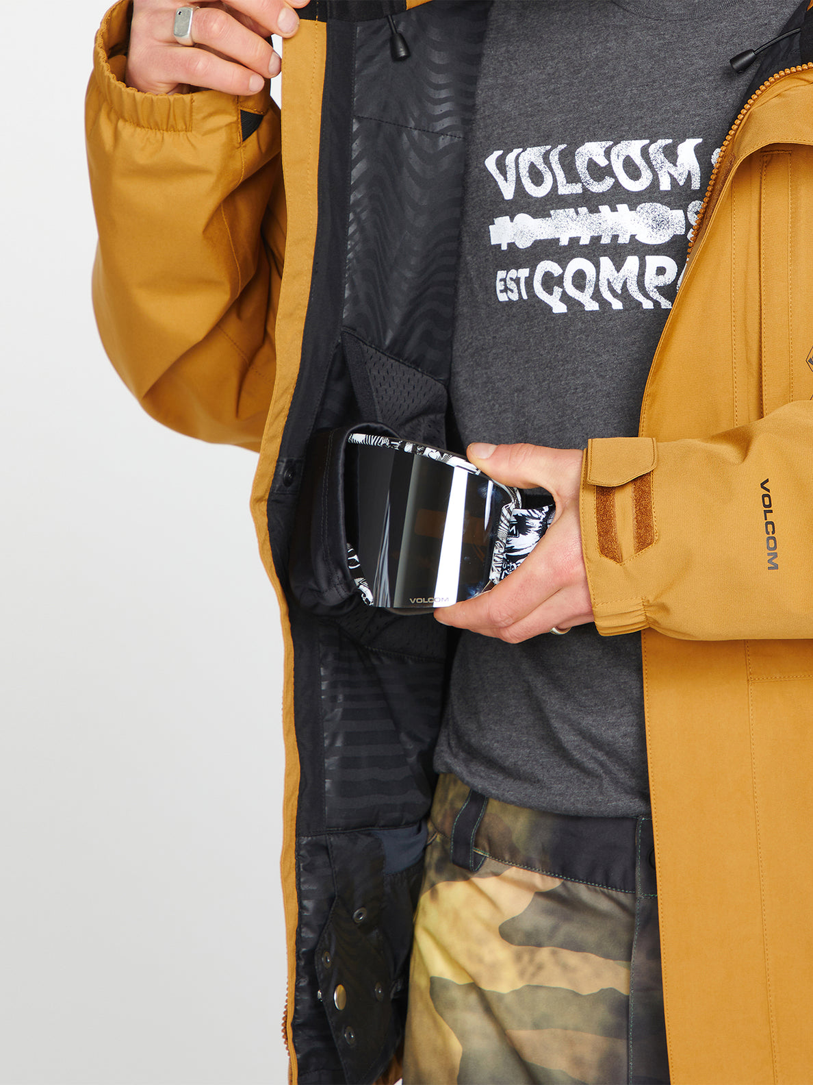 Volcom Ten Ins Gore Tex Buy Volcom Men's Mails Insulated Jacket
