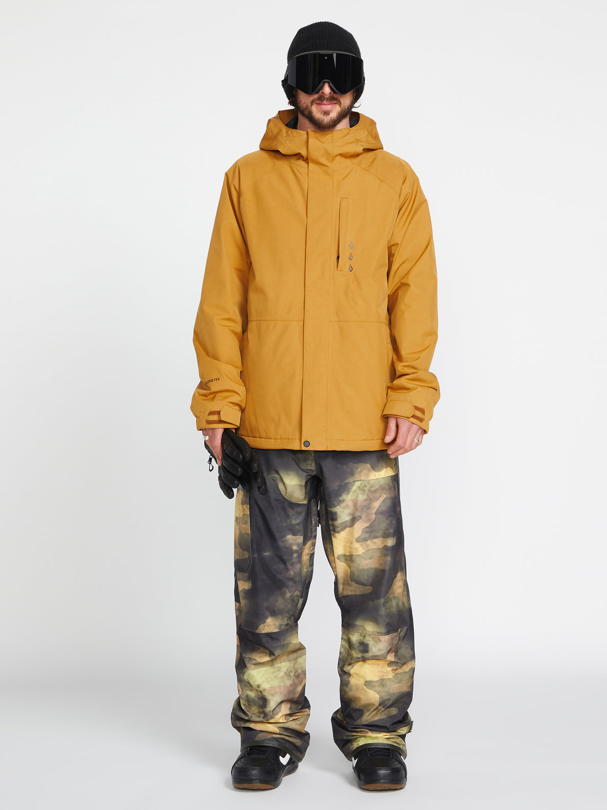 Volcom shop yellow jacket