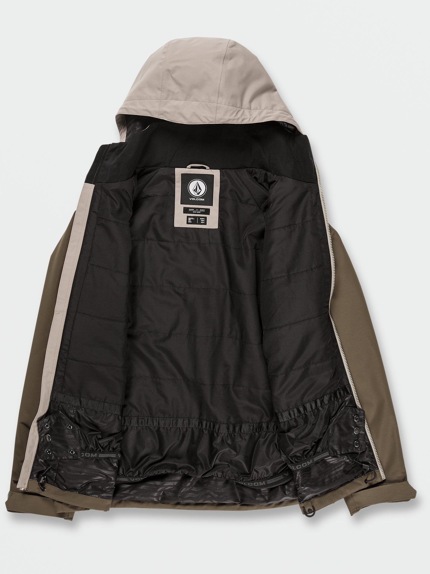 2836 Insulated Jacket - Dark Teak | Volcom Europe