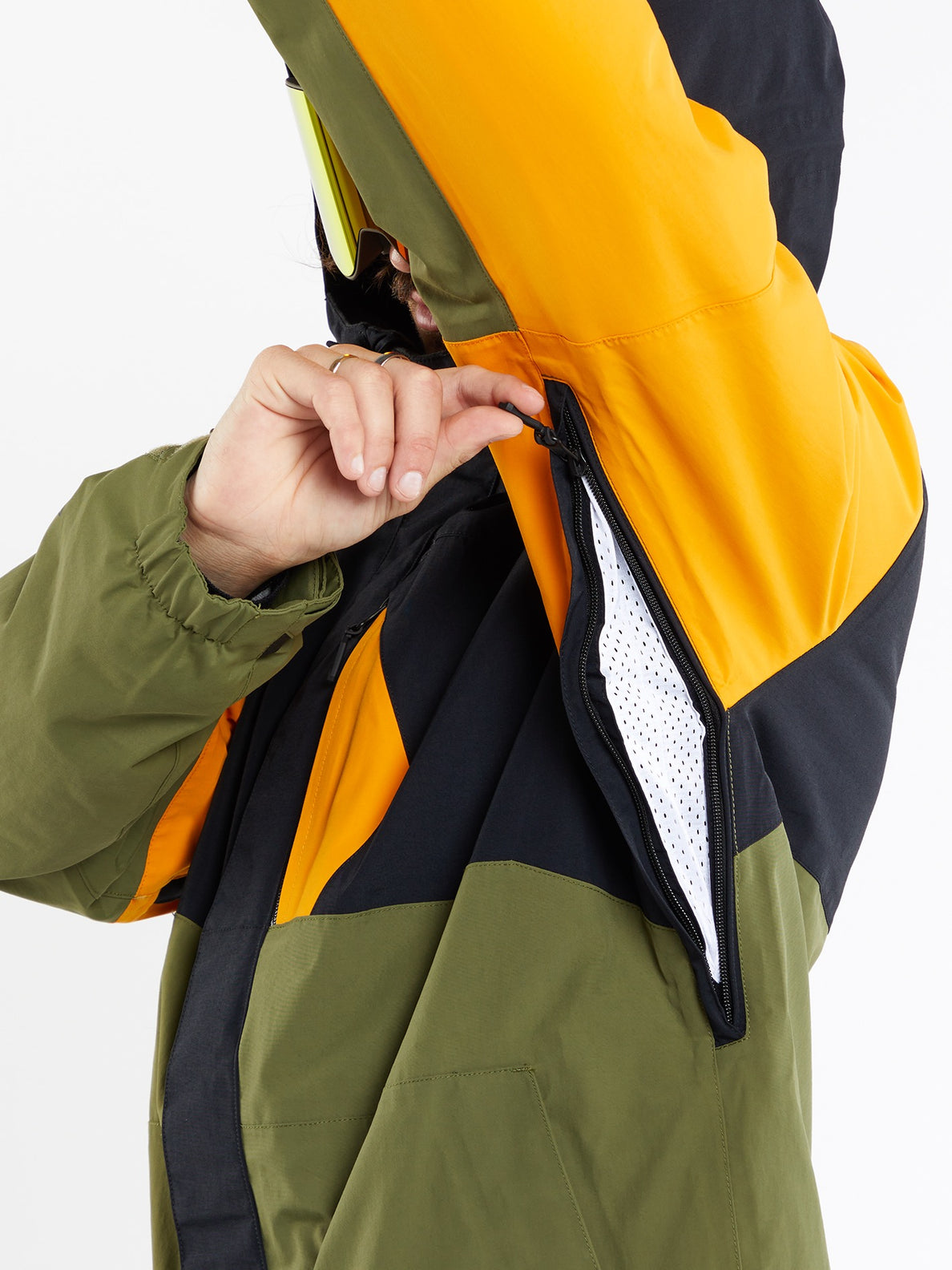 L Insulated Gore Tex Jacket GOLD Men Volcom EU Volcom Europe