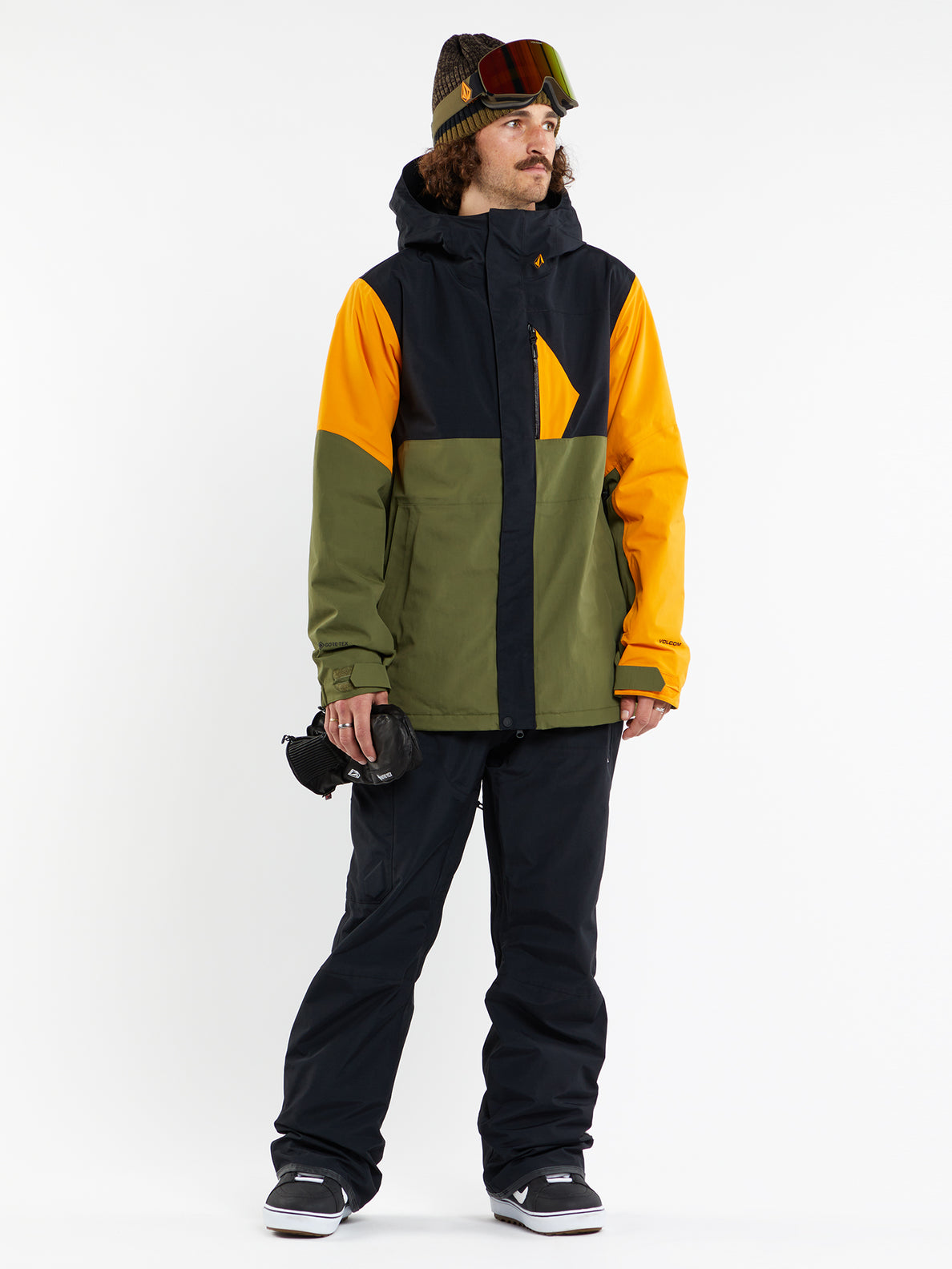 L Insulated Gore-Tex Jacket - GOLD - Men - Volcom EU – Volcom Europe