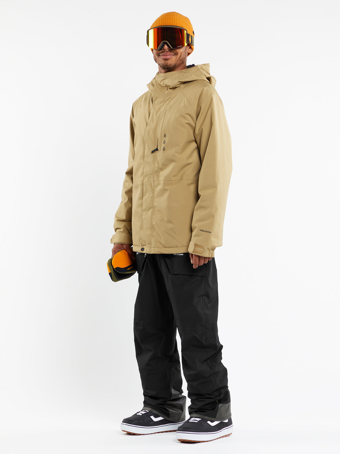 Dua Insulated Gore Tex Jacket DARK KHAKI Men Volcom EU