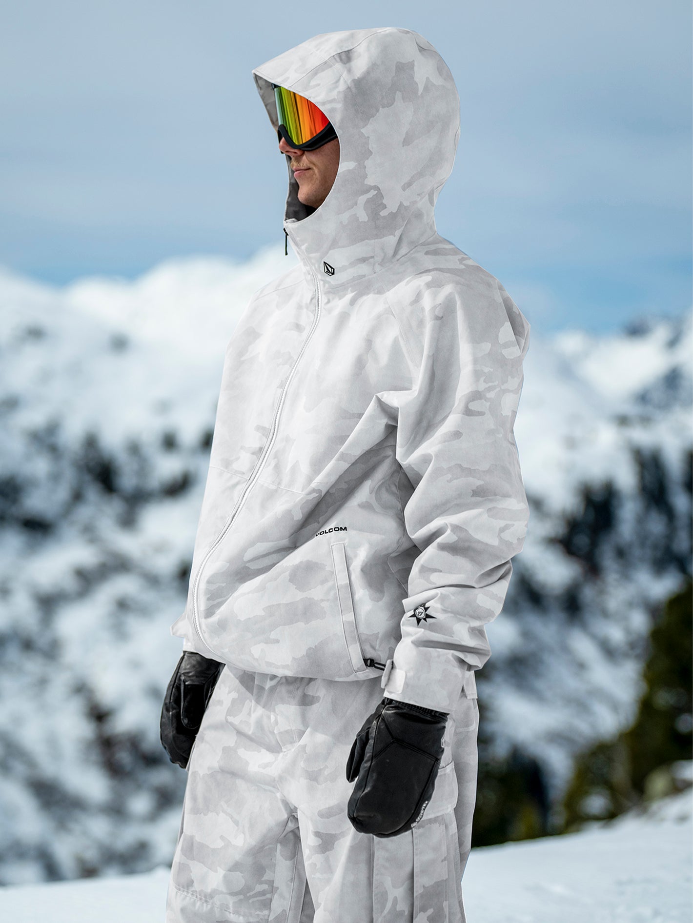 2836 Insulated Jacket - WHITE CAMO - Men - Volcom EU – Volcom Europe