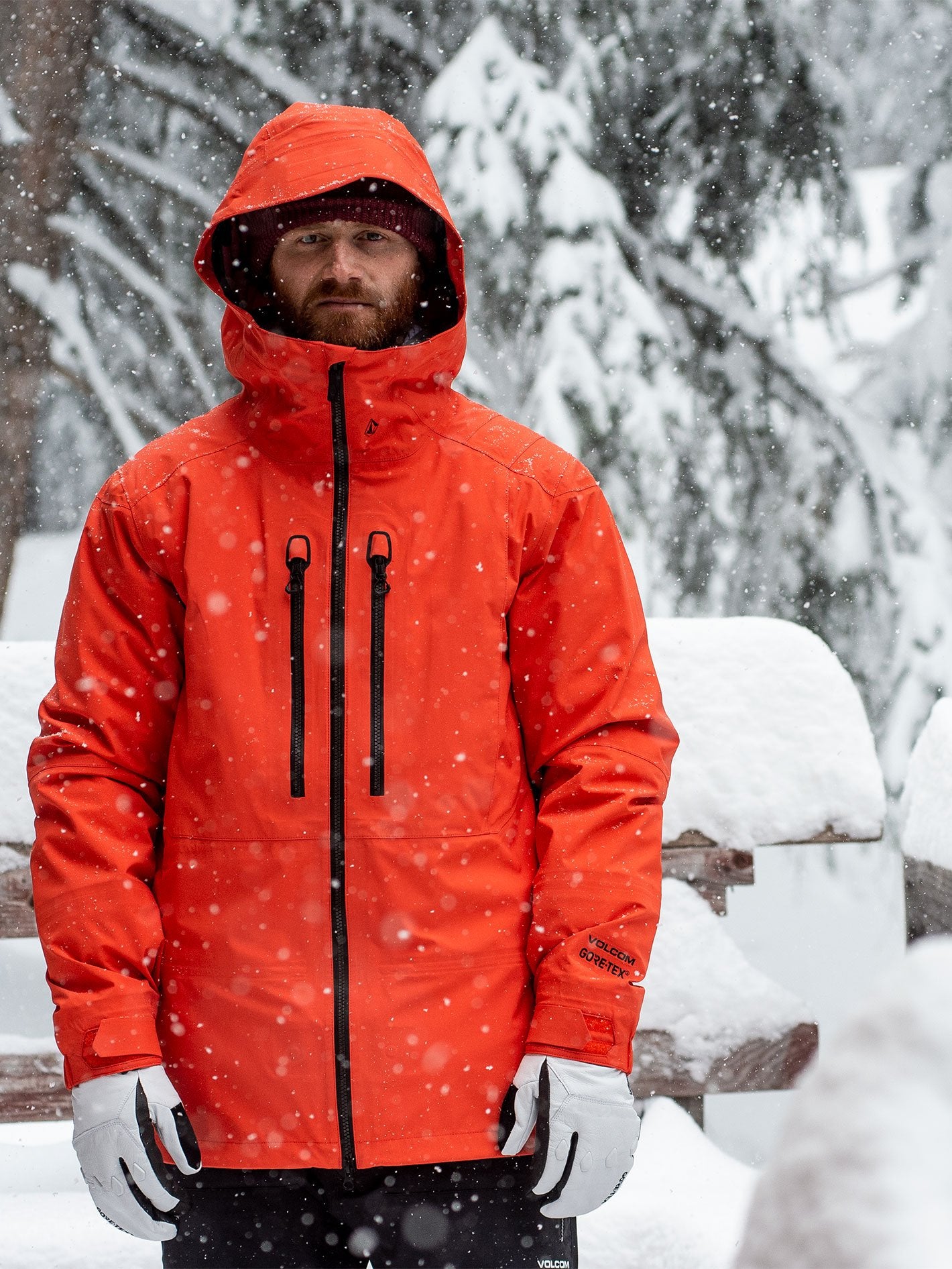 VOLCOM GUIDE GORE-TEX JACKET RED S　ボルコム