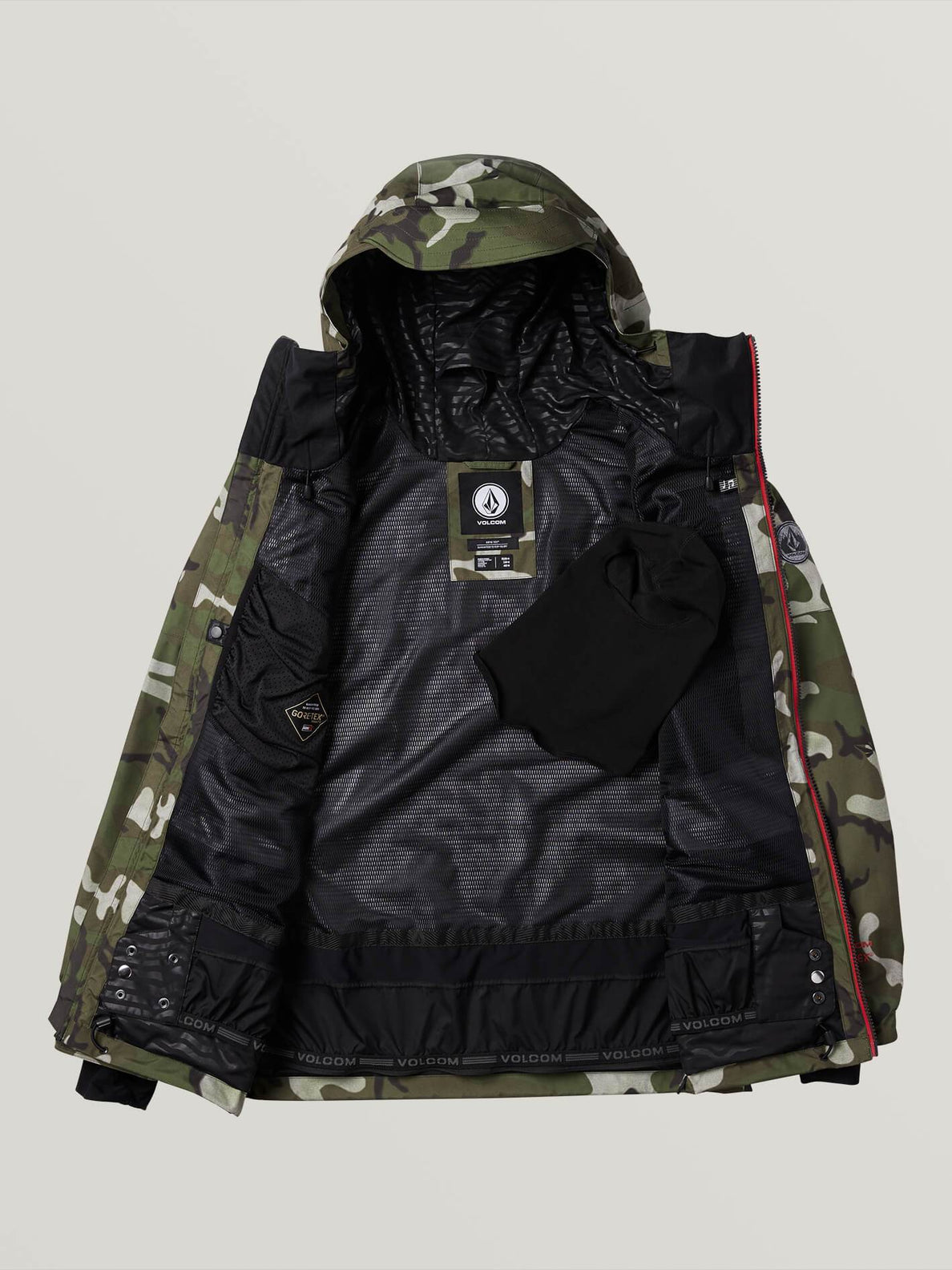 Volcom stone gore tex jacket camo sale