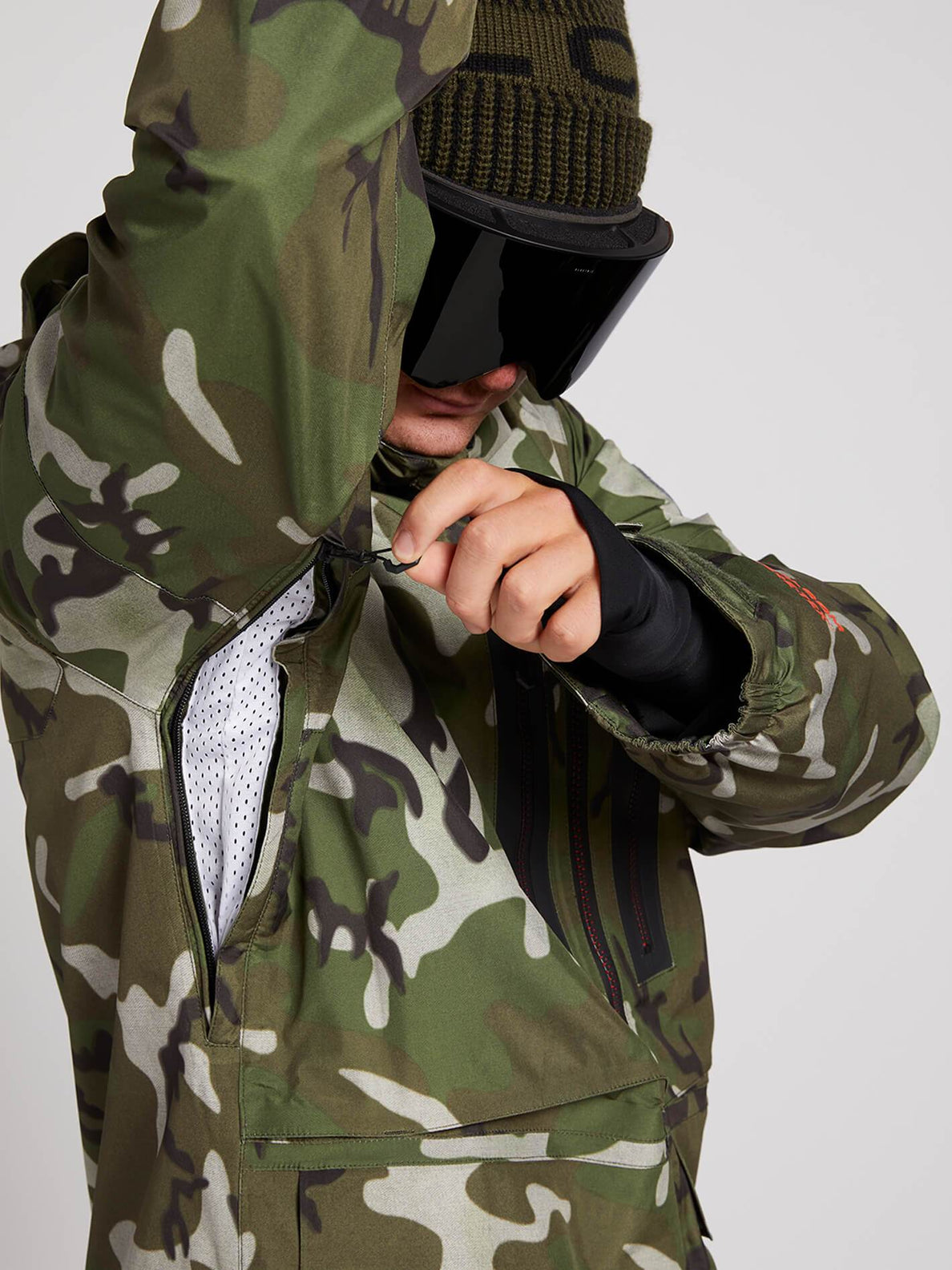 Volcom stone gore outlet tex jacket camo