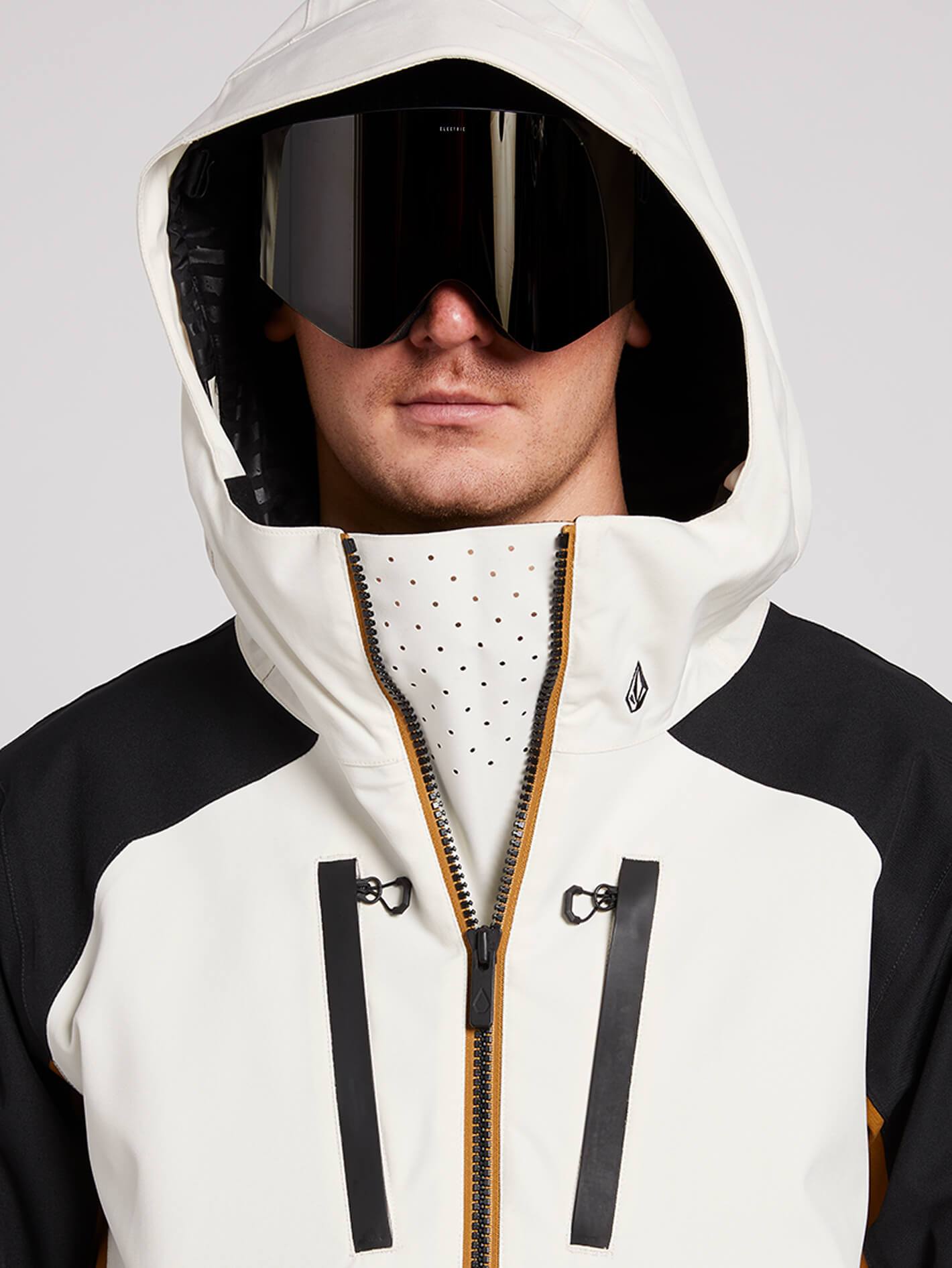 Volcom brighton pullover jacket caramel outlet