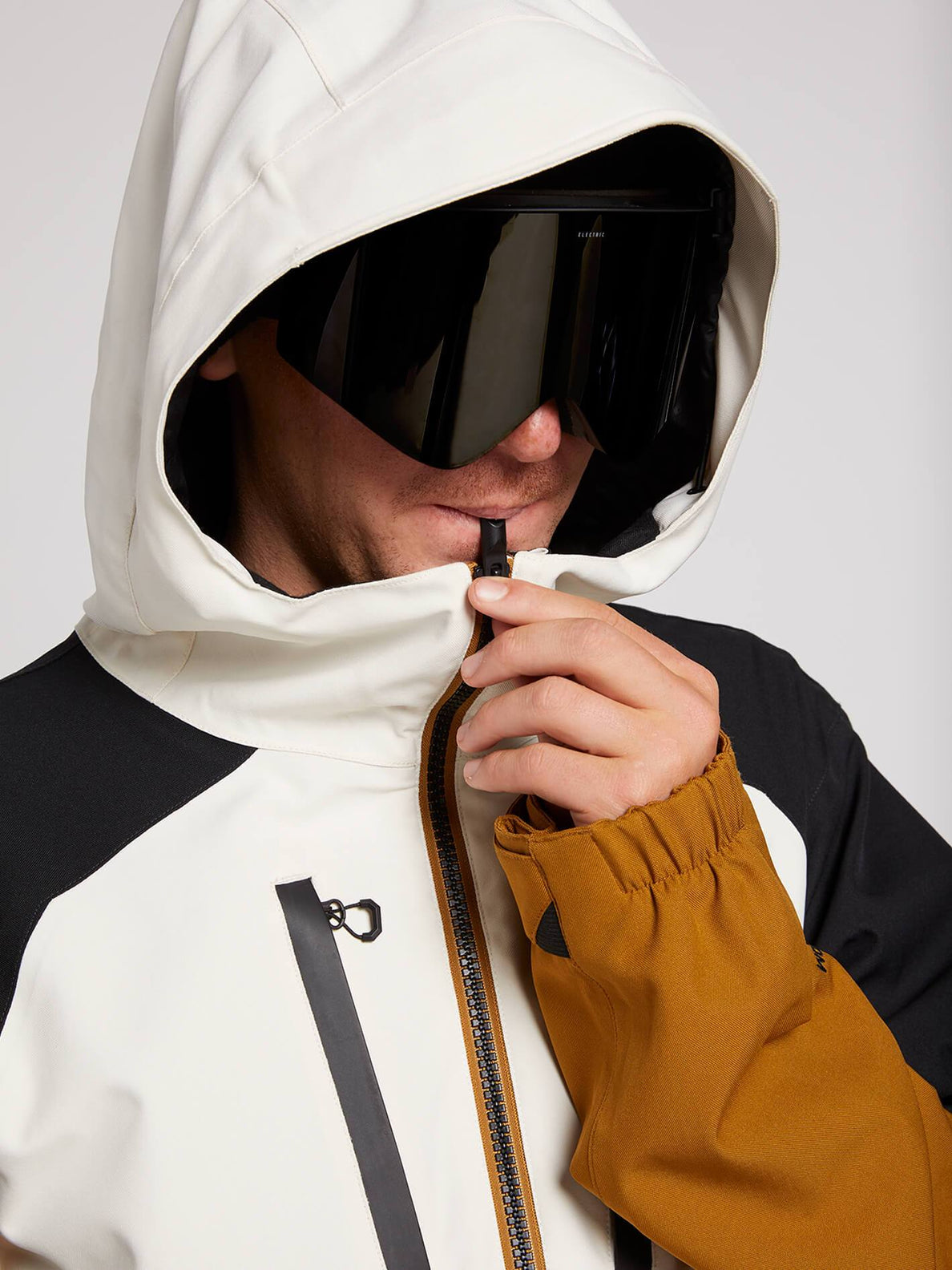 Volcom brighton pullover jacket caramel shop