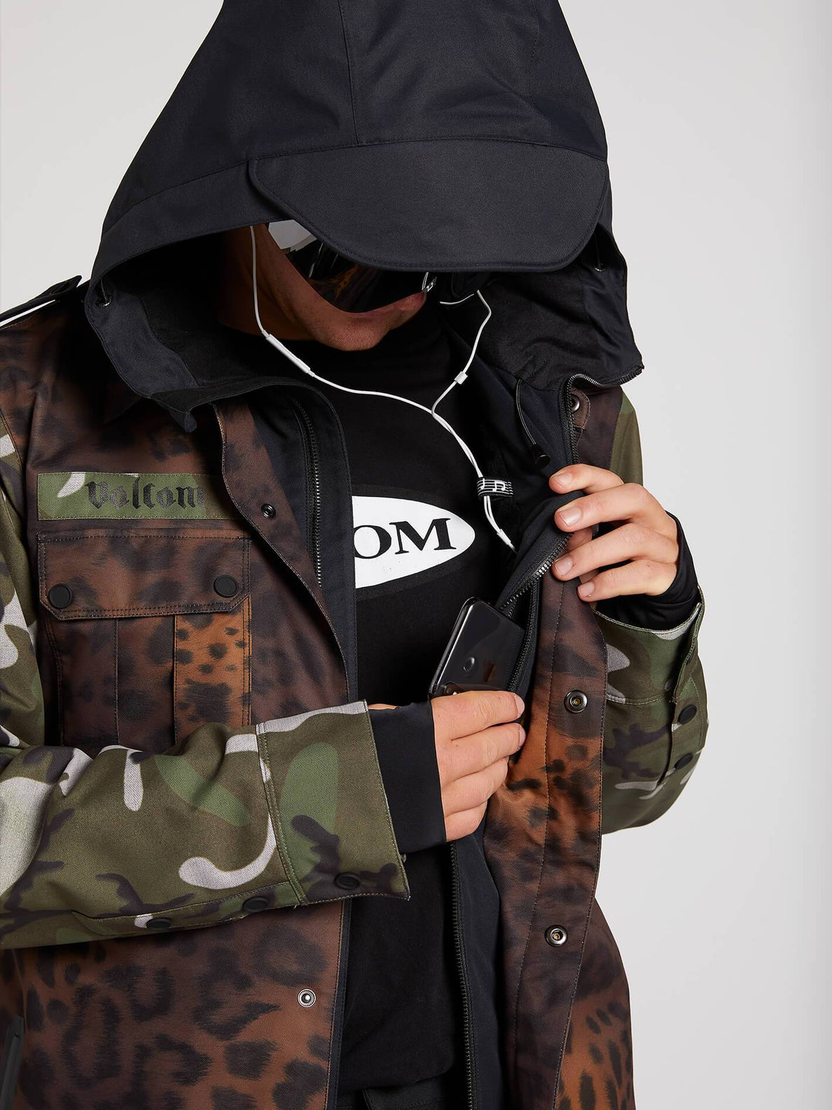 Volcom creedle2stone snowboard jacket top