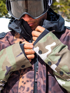 Mens Creedle2Stone Jacket - Cheetah