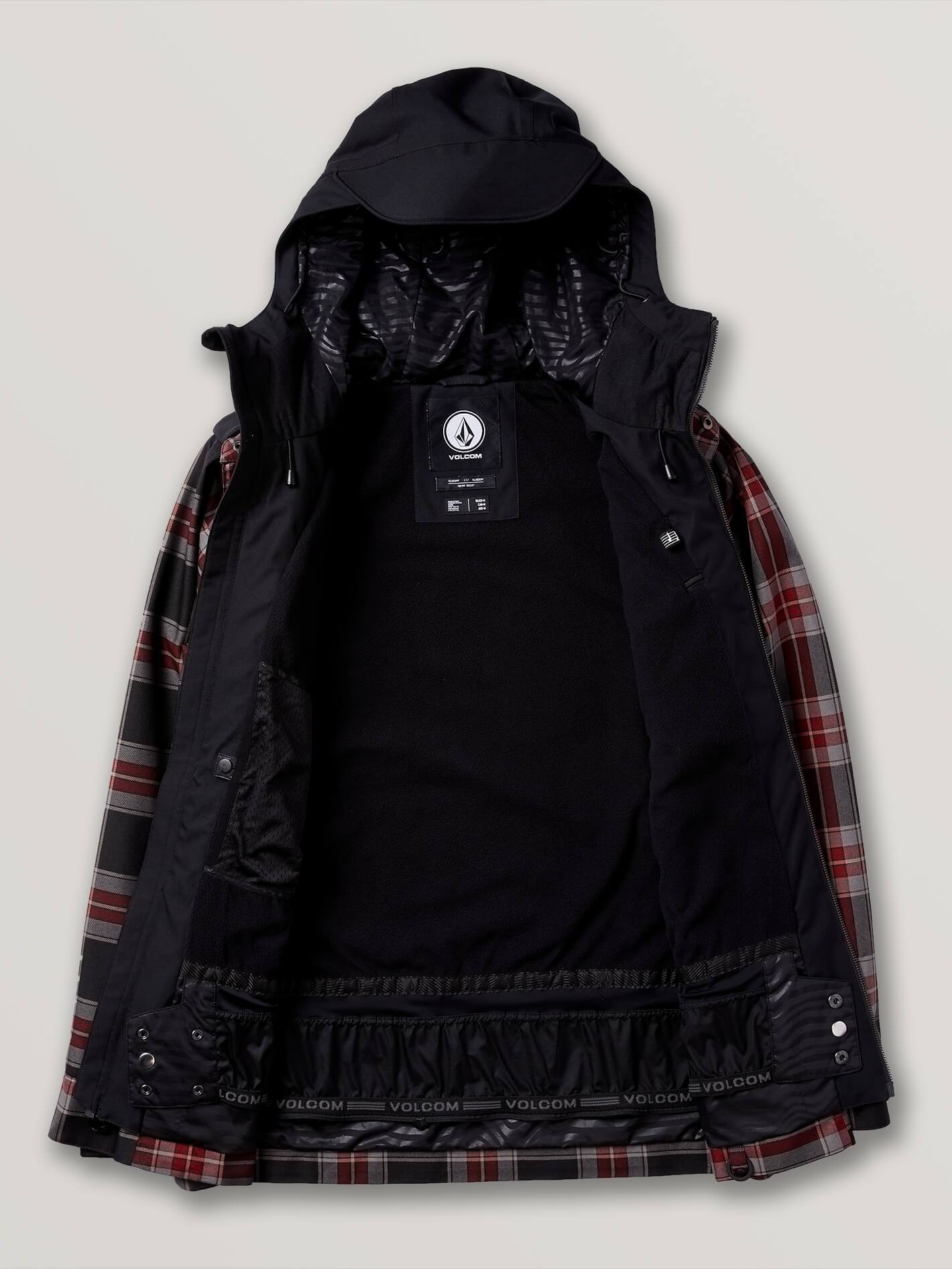 Mens Creedle2Stone Jacket Red Volcom Europe