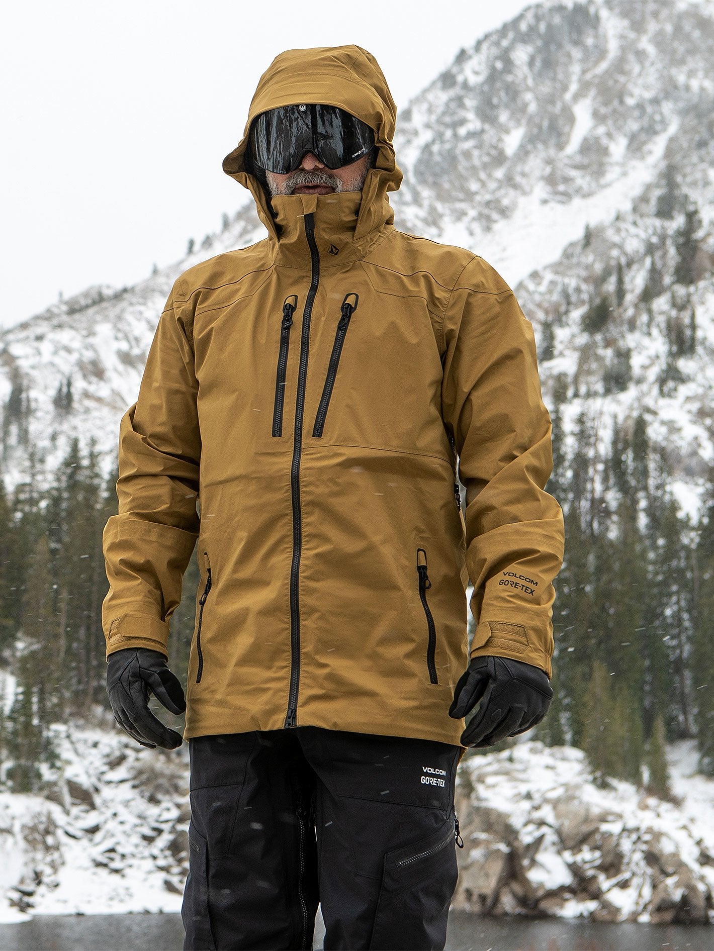 Guch Stretch GORE-TEX Jacket - Burnt Khaki | Volcom Europe