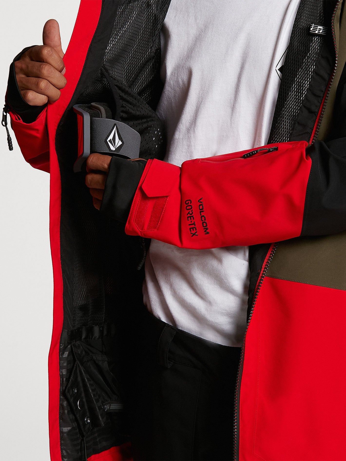 BL Stretch GORE-TEX Jacket - Red | Volcom Europe