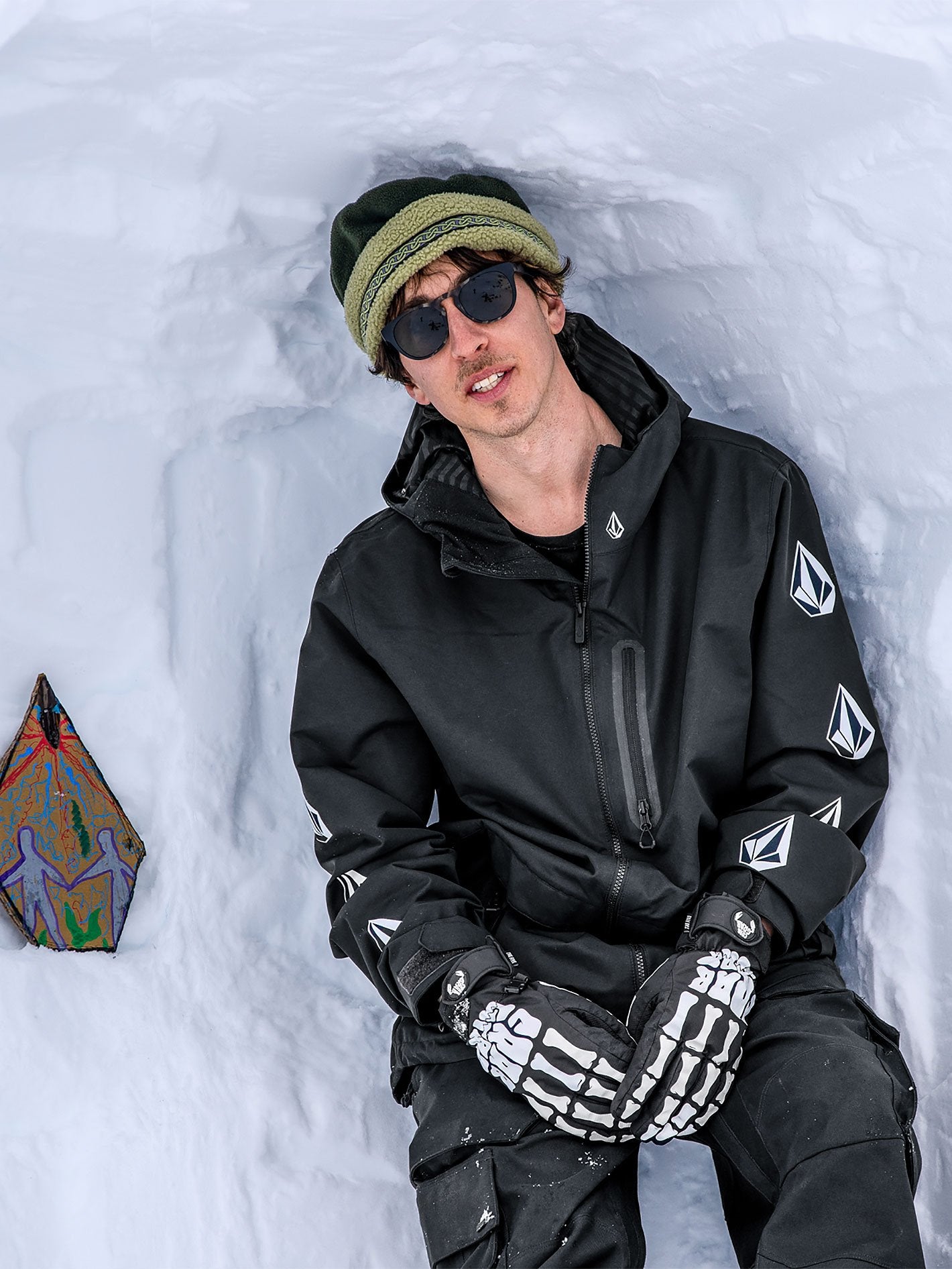 Deadly Stones Jacket Black Volcom Europe