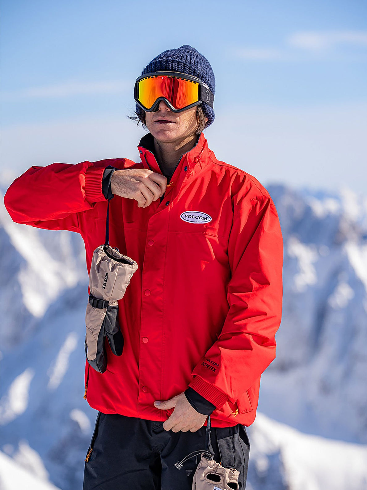 Arthur Longo GORE TEX Jacket Red Volcom Europe