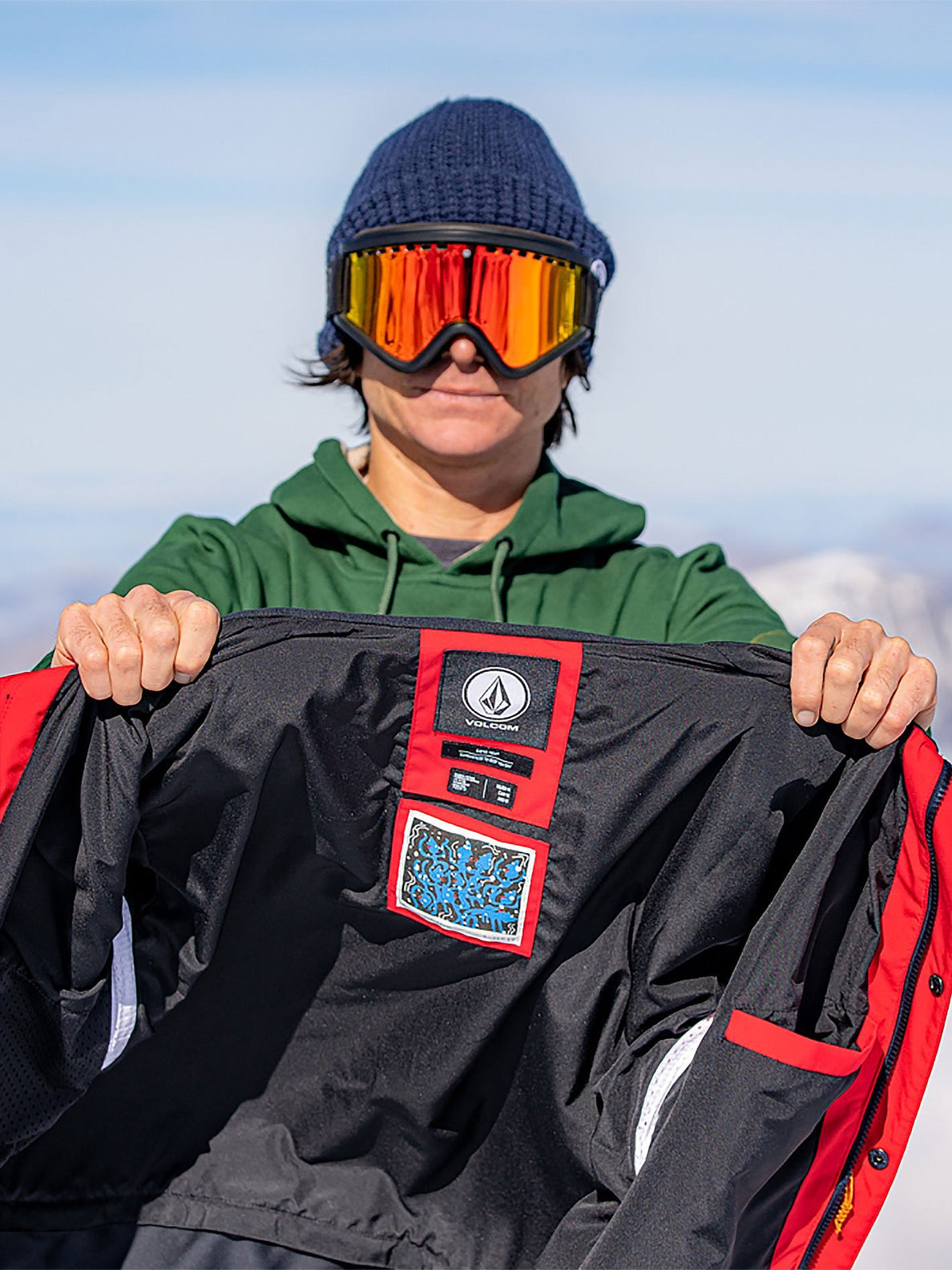 Volcom discount red jacket