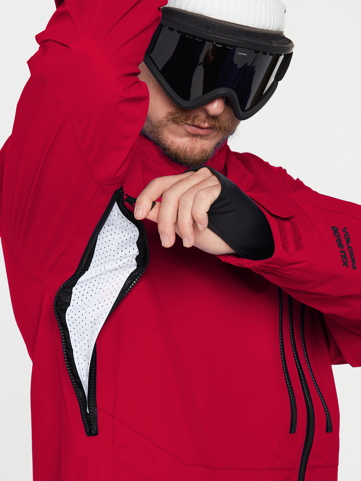 Guide Gore-Tex Jacket - RED – Volcom Europe