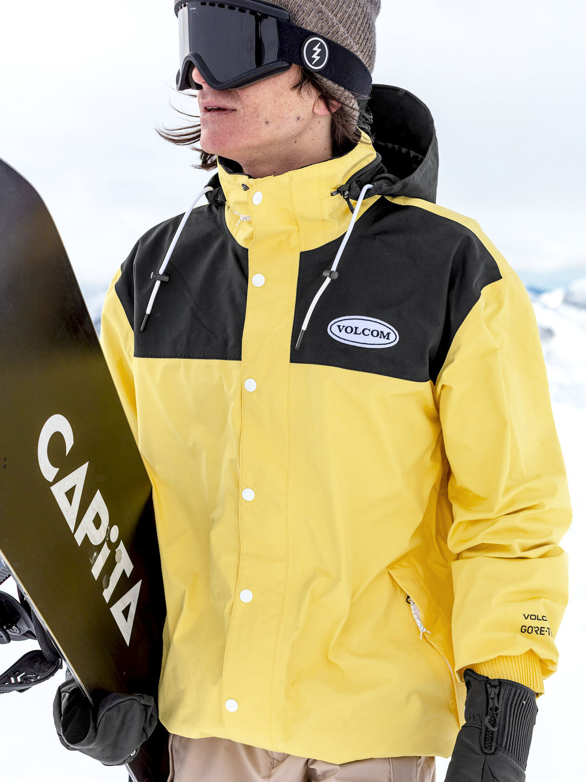Longo Gore-Tex Jacket - FADED LEMON (G0652204_FDL) [100]