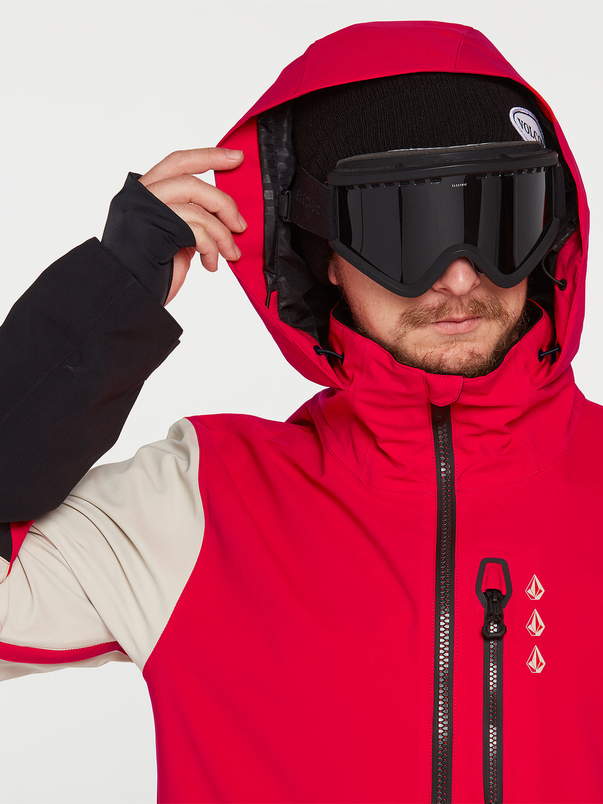 Bl Stretch Gore Tex Jacket RED Volcom Europe