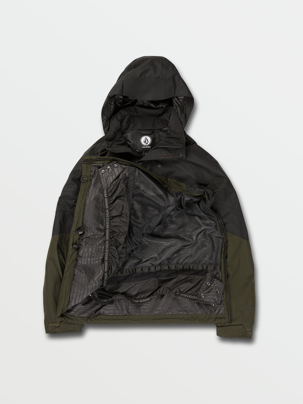 Melo Gore-Tex Pullover Jacket - BLACK GREEN (G0652206_BGR) [1]