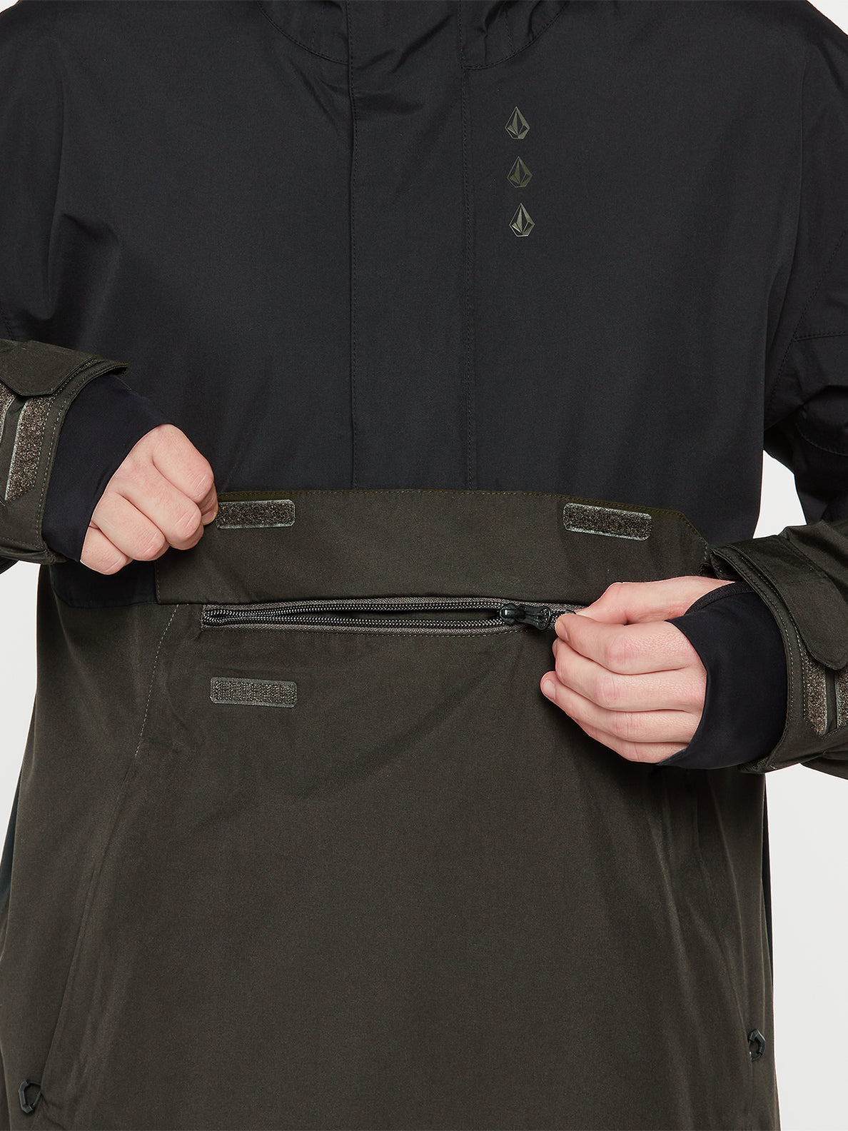 Melo Gore-Tex Pullover Jacket - BLACK GREEN (G0652206_BGR) [30]