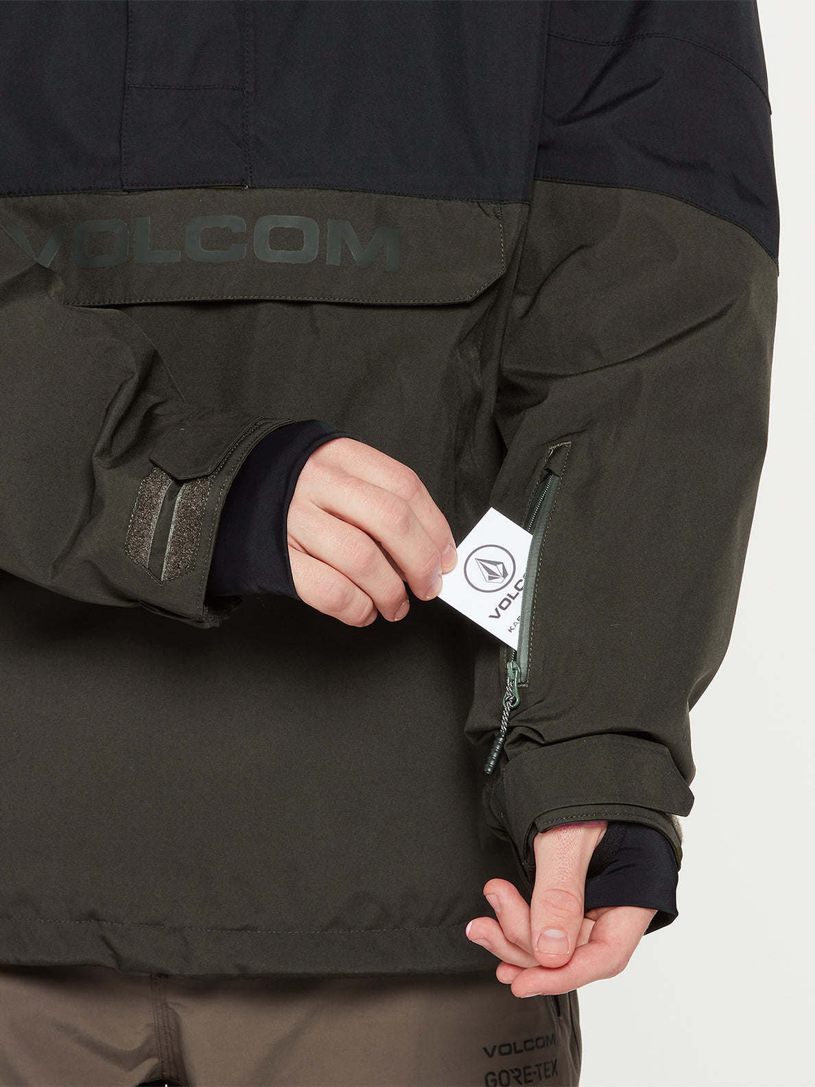 Melo Gore-Tex Pullover Jacket - BLACK GREEN (G0652206_BGR) [34]