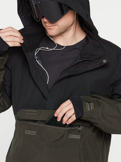 Melo Gore-Tex Pullover Jacket - BLACK GREEN (G0652206_BGR) [44]