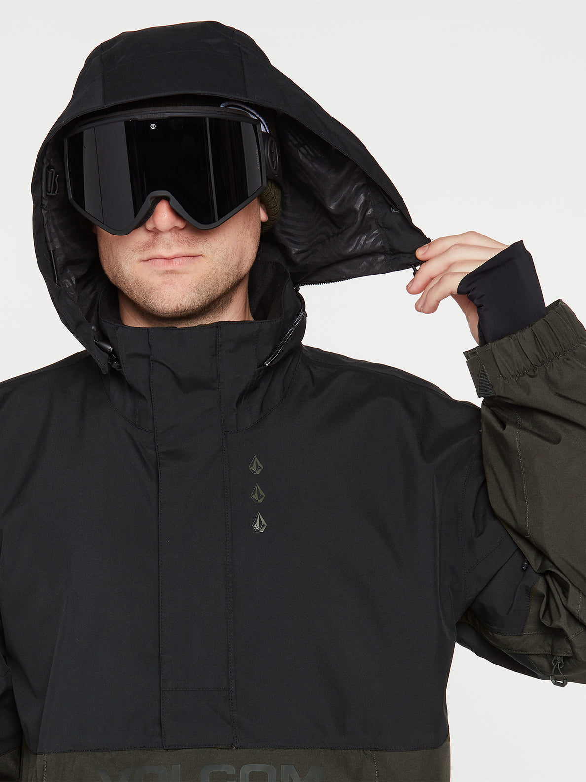 Melo Gore-Tex Pullover Jacket - BLACK GREEN (G0652206_BGR) [46]
