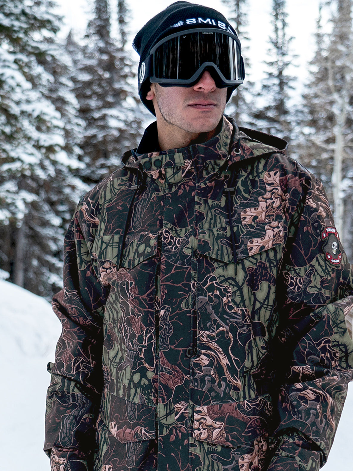 Woodland camo jacket on sale
