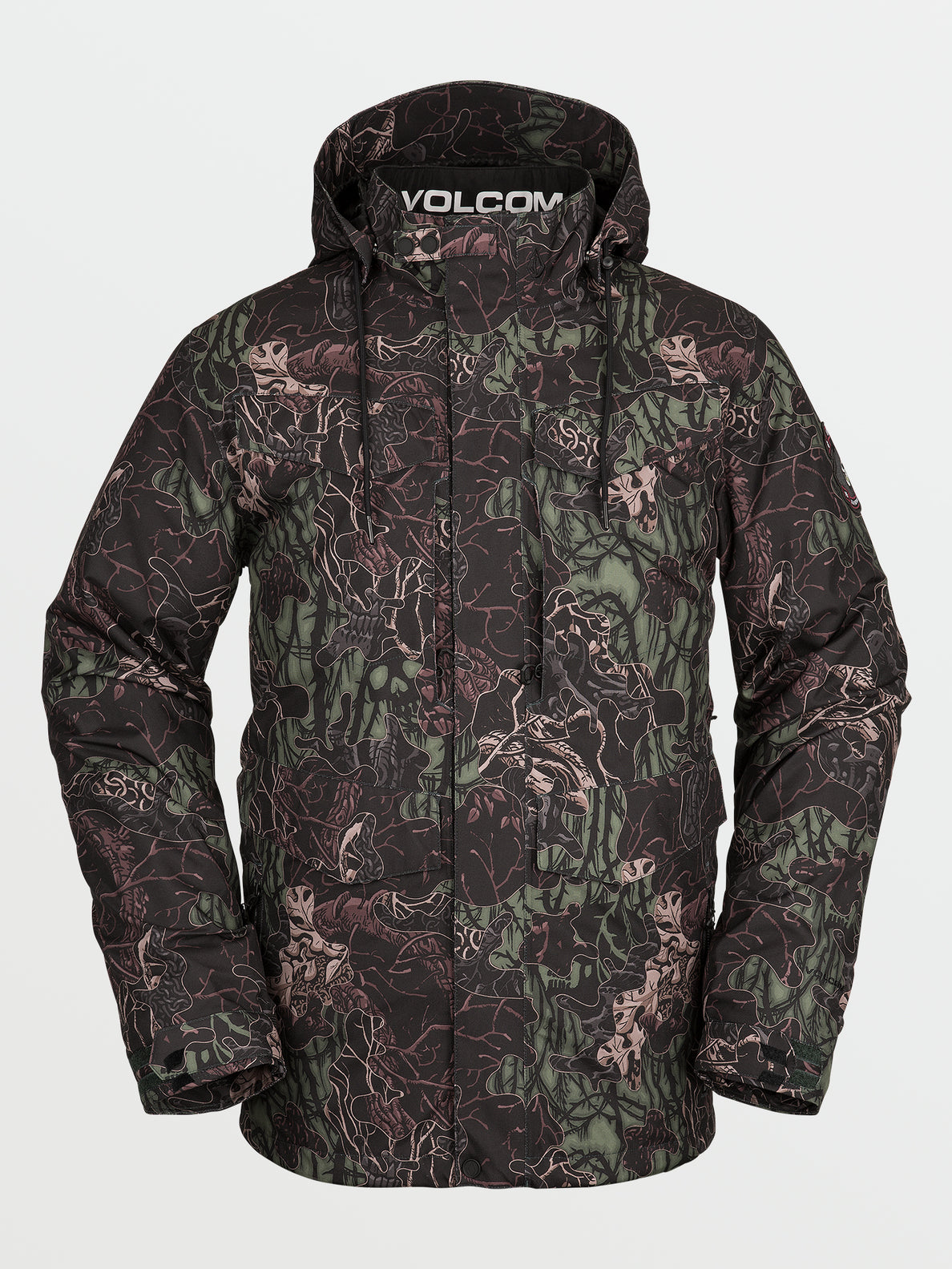 Volcom clearance camo jacket