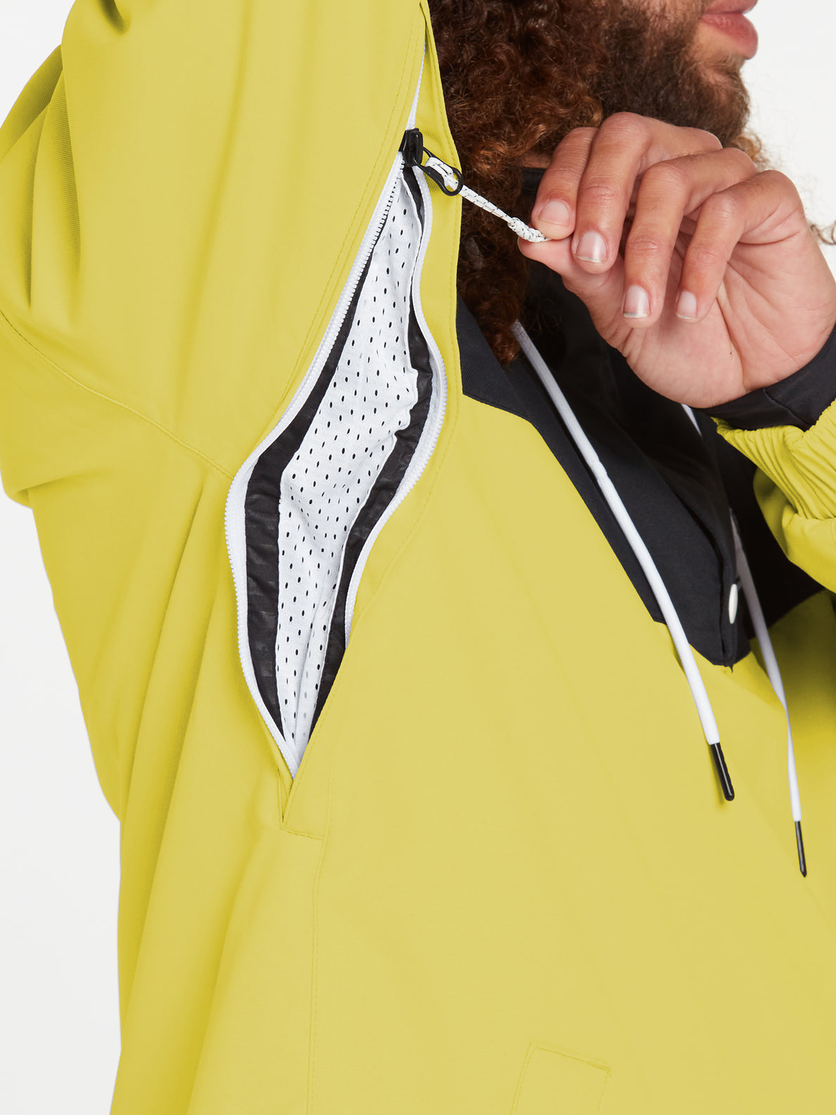 Longo Pullover Jacket - FADED LEMON (G0652219_FDL) [38]