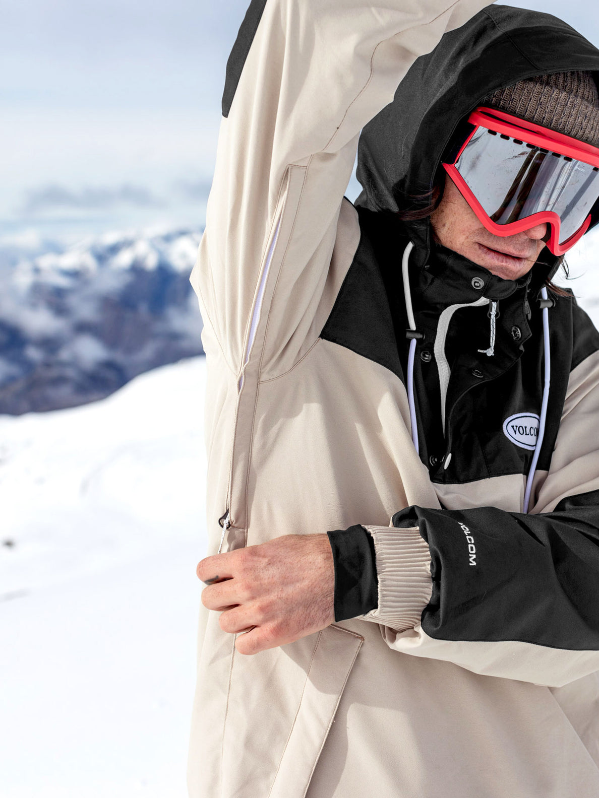 Longo Pullover Jacket - KHAKI – Volcom Europe