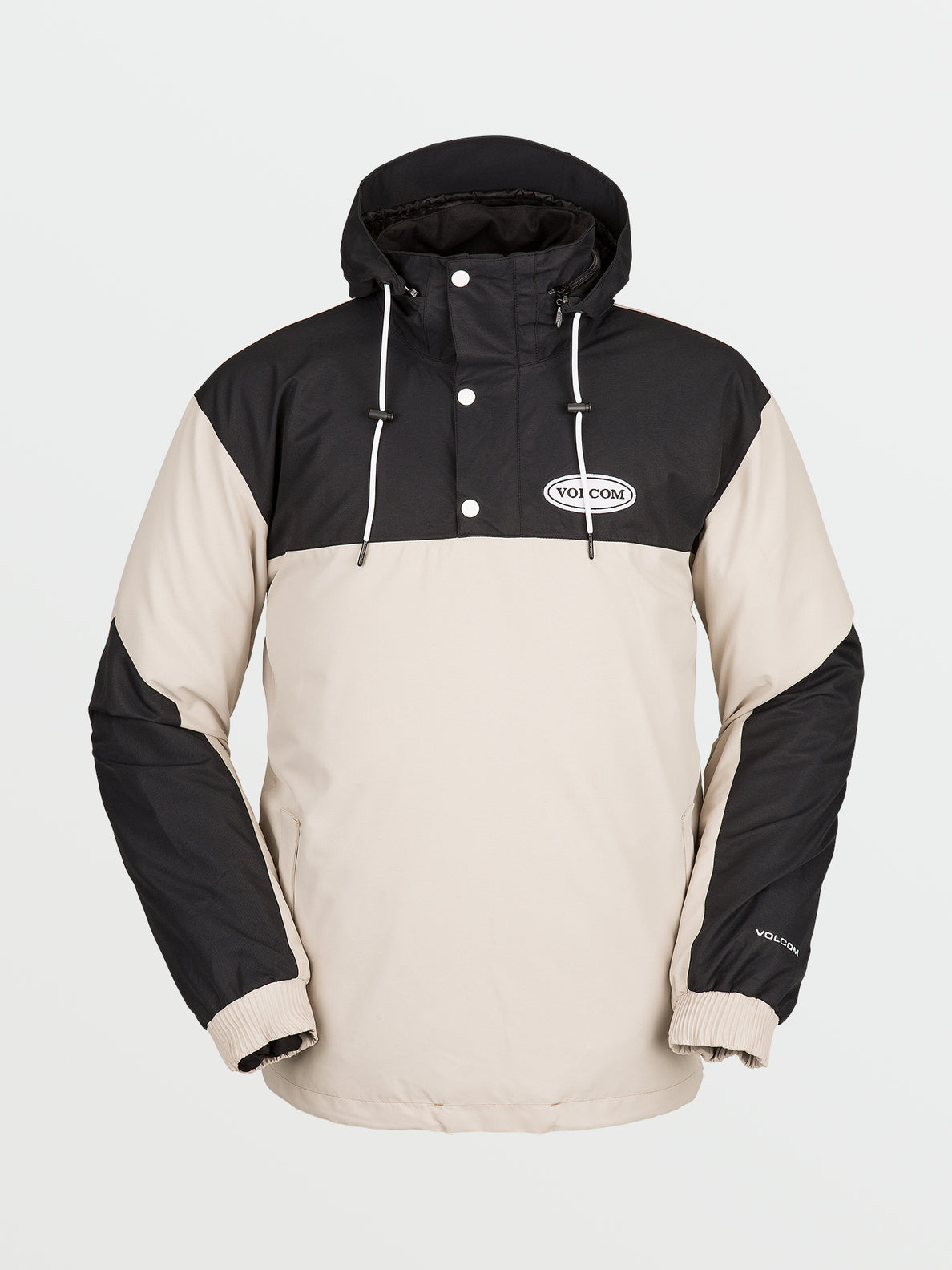 Pullover snowboard clearance jacket mens