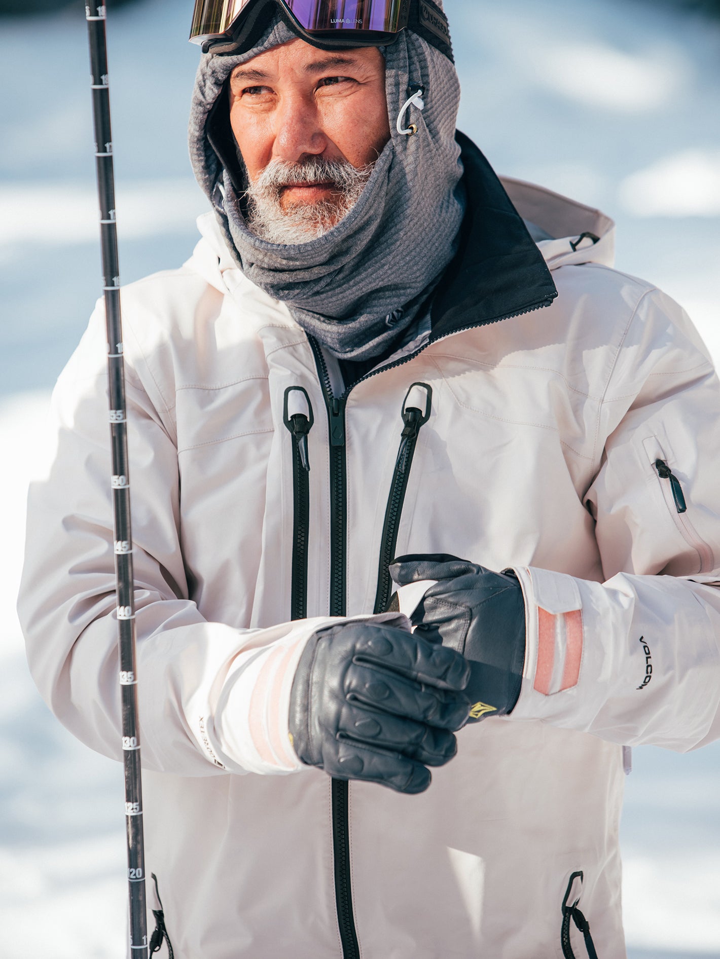 23-24VOLCOM 　GUSH ピンク L VOLCOM 23-24 VOLCOM/ボルコム GUCH STRETCH GORE pant メンズ