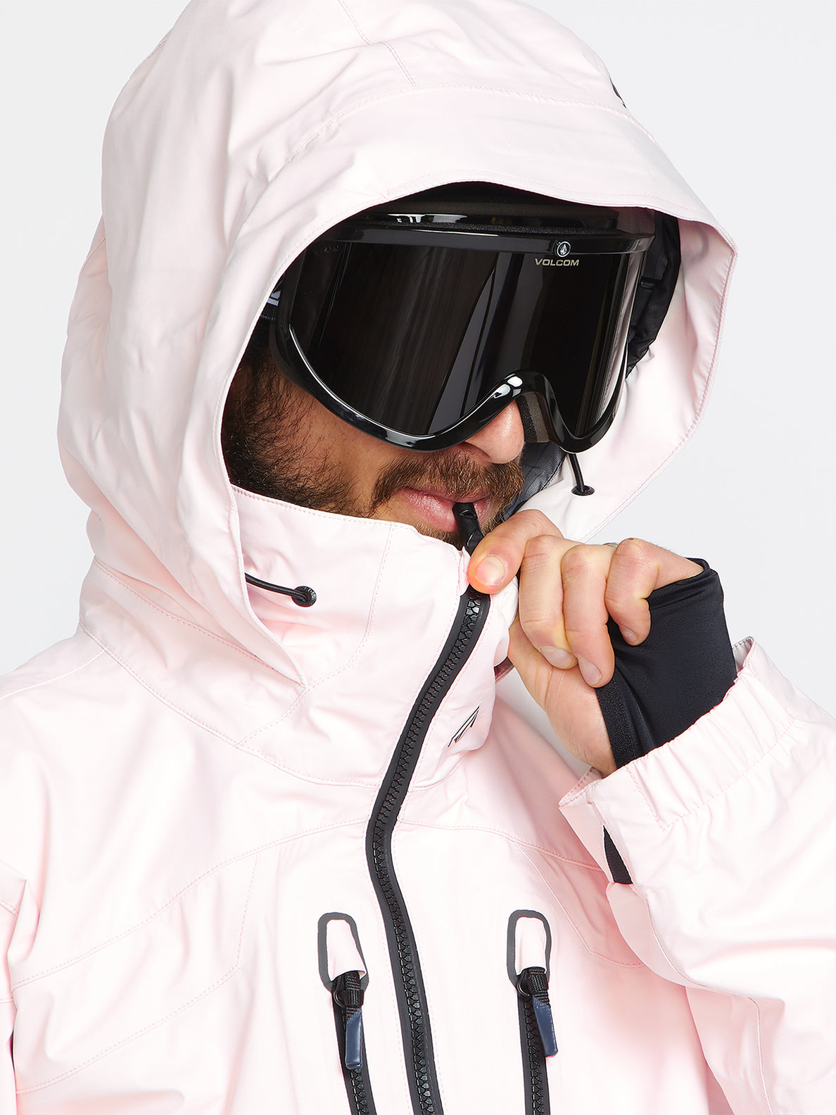 Volcom pink jacket sale