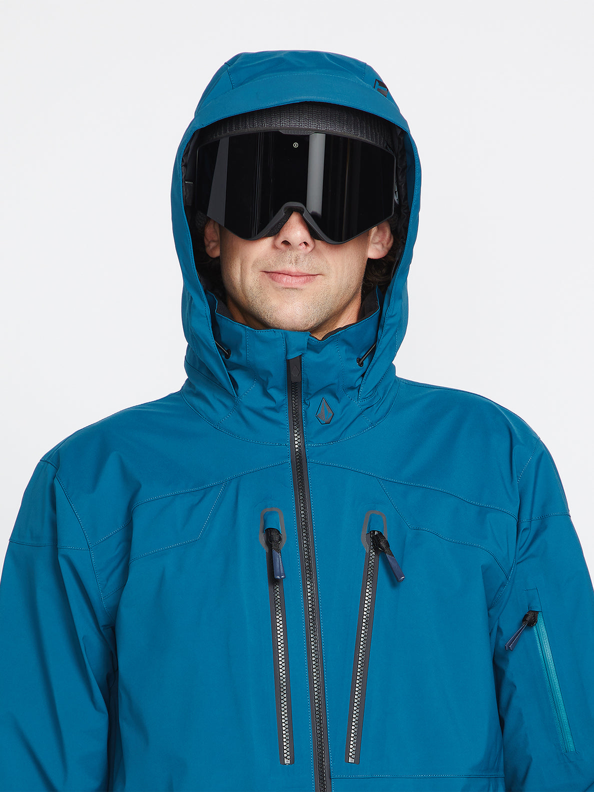 Guch Stretch Gore Tex Jacket Slate Blue Volcom Europe